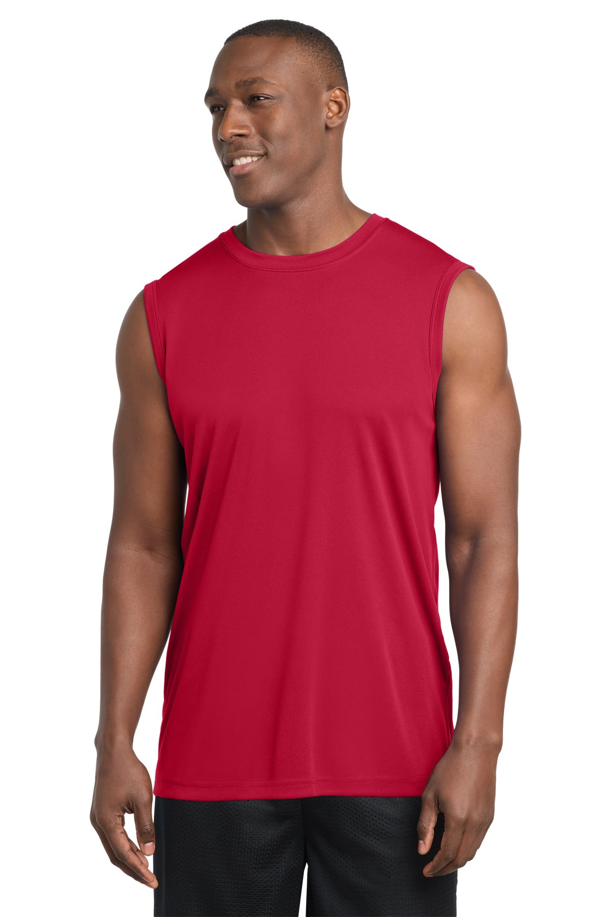 Sport-Tek Sleeveless PosiCharge Competitor Tee ST352 True Red