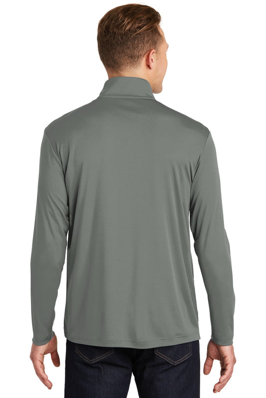 Sport-Tek PosiCharge Competitor 1/4-Zip Pullover. ST357 Grey Concrete