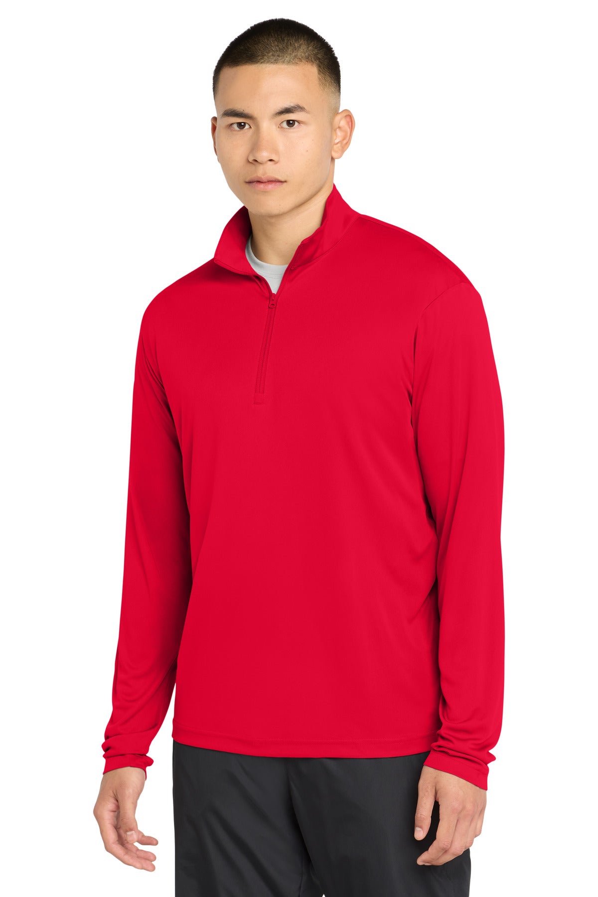 Sport-Tek PosiCharge Competitor 1/4-Zip Pullover ST357 True Red