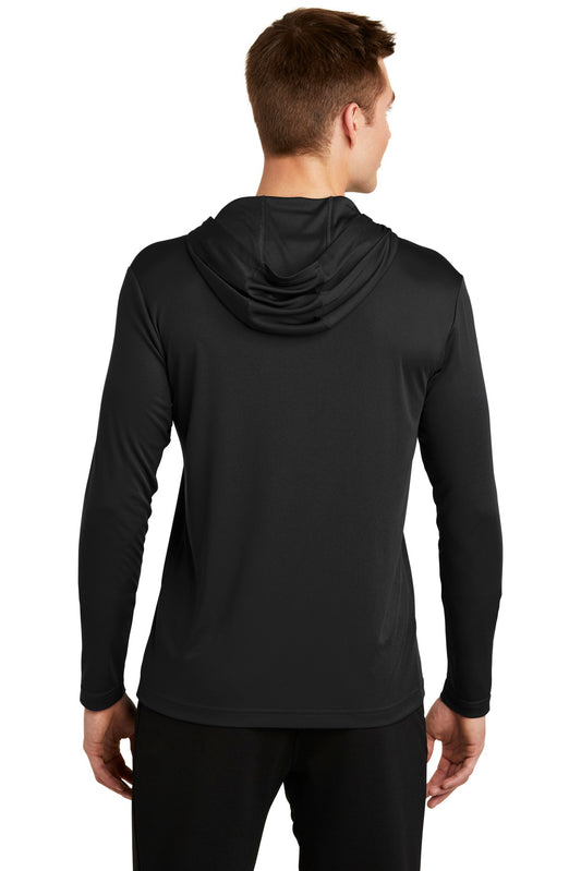 Sport-Tek PosiCharge Competitor Hooded Pullover. ST358 Black