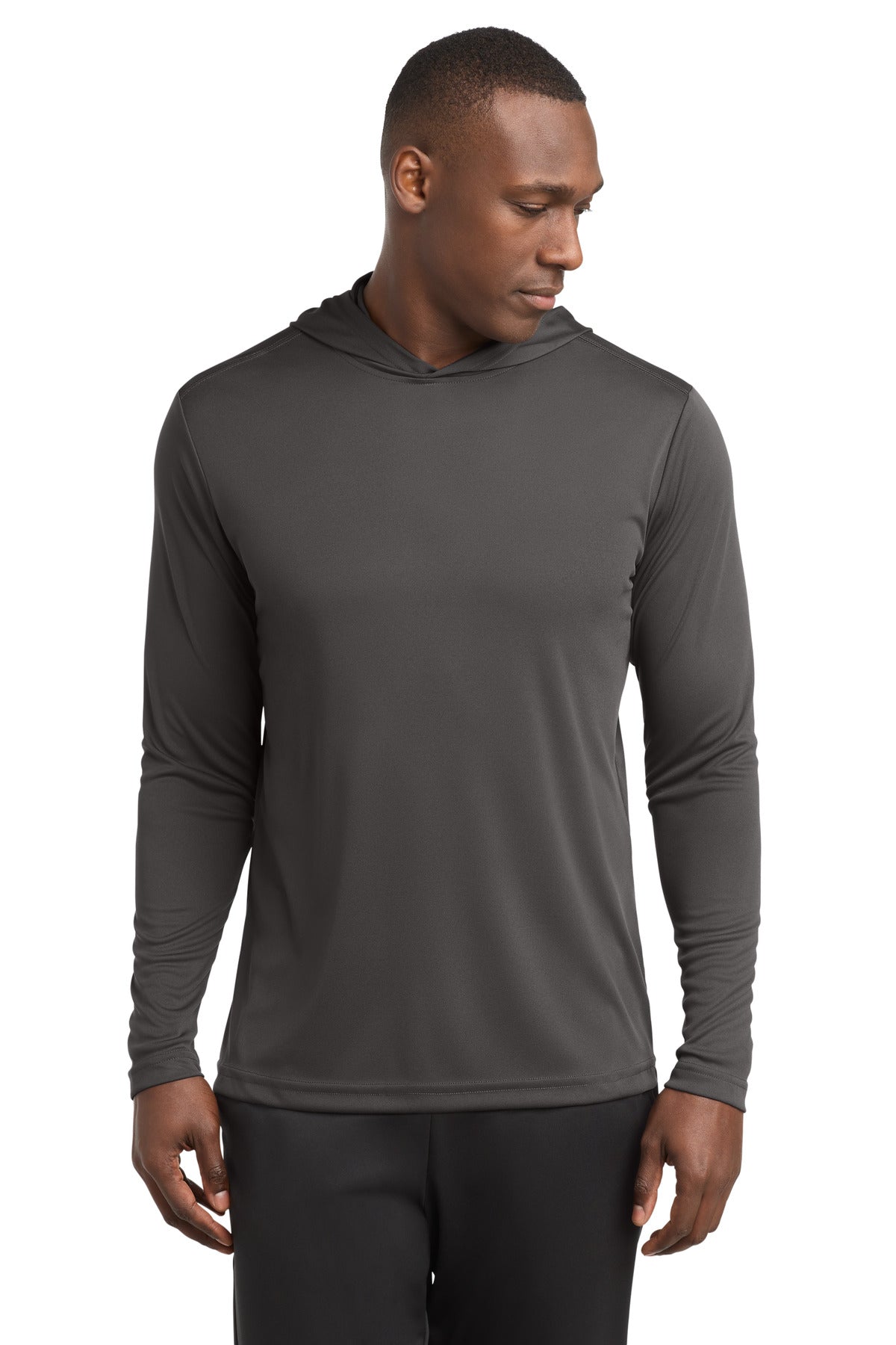 Sport-Tek PosiCharge Competitor Hooded Pullover ST358 Iron Grey