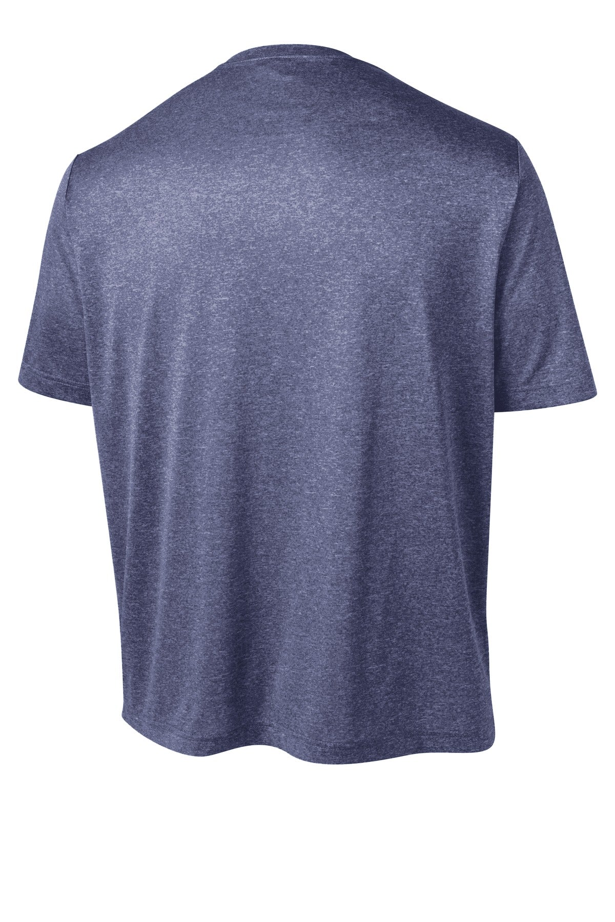 Sport-Tek Heather Contender Tee. ST360 True Navy Heather