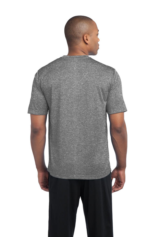 Sport-Tek Heather Contender Tee. ST360 Vintage Heather