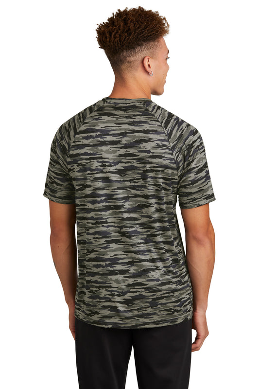 Sport-Tek Drift Camo Tee ST375 True Navy