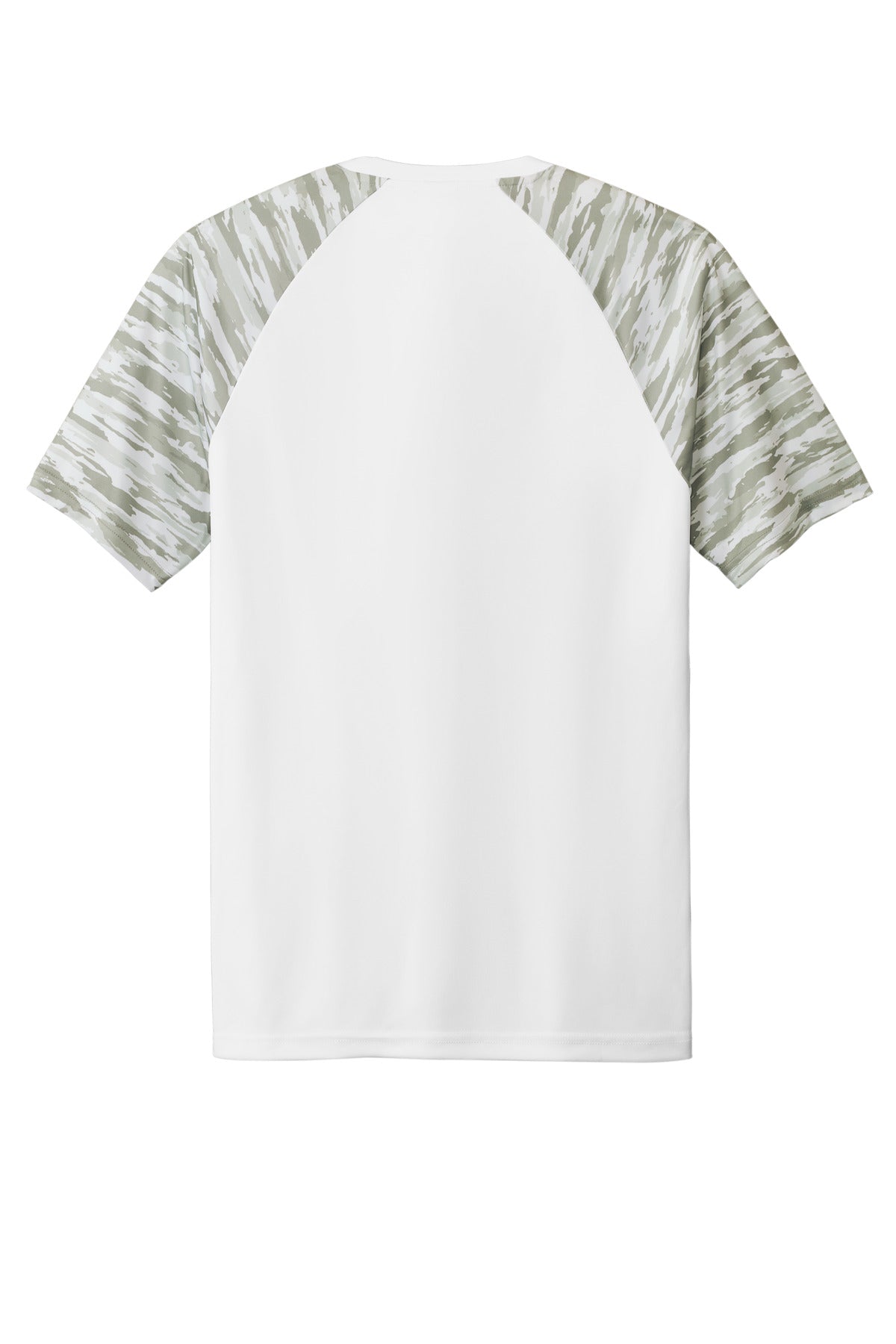 Sport-Tek Drift Camo Colorblock Tee ST376 White