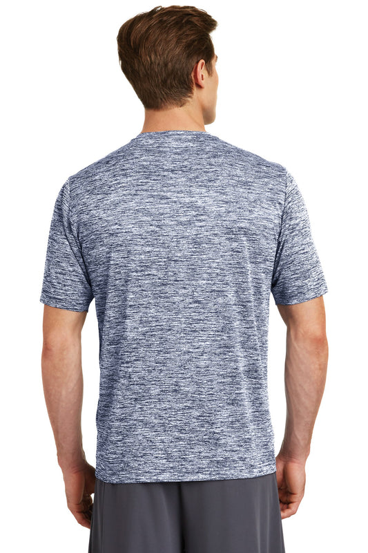 Sport-Tek PosiCharge Electric Heather Tee. ST390 True Navy Electric