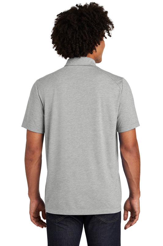 Sport-Tek PosiCharge Tri-Blend Wicking Polo. ST405 Light Grey Heather