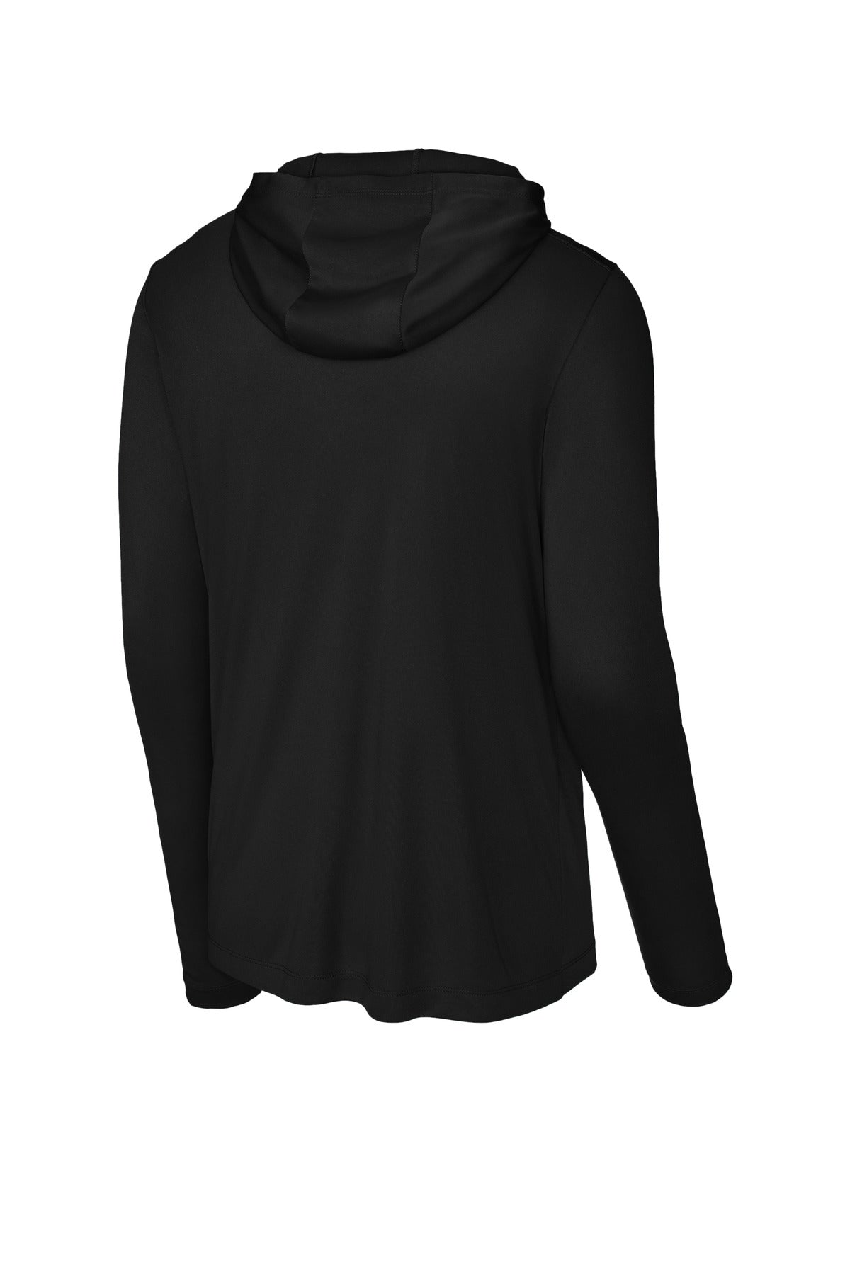 Sport-Tek Posi-UV Pro Long Sleeve Hoodie ST420LSH Black