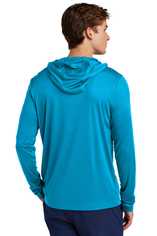 Sport-Tek Posi-UV Pro Long Sleeve Hoodie ST420LSH Sapphire