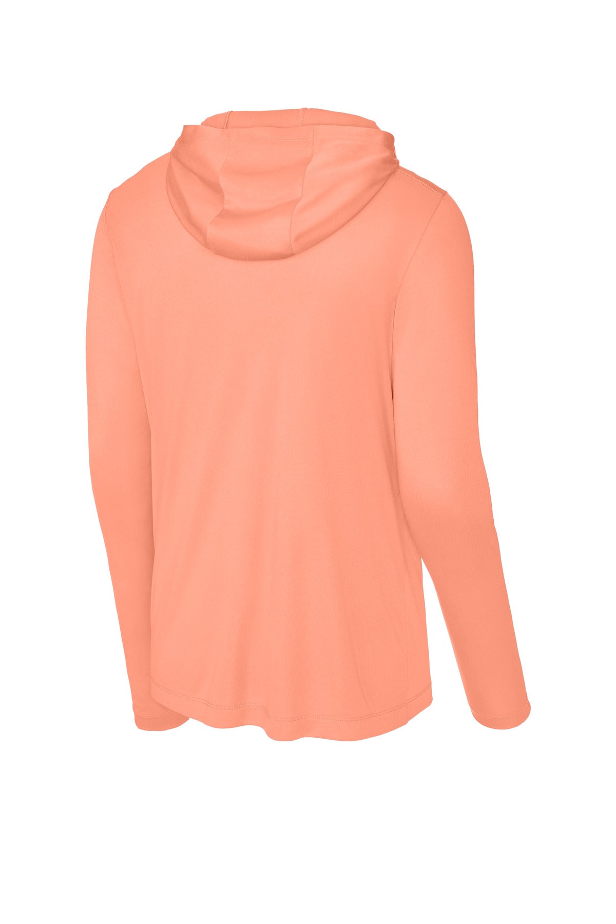Sport-Tek Posi-UV Pro Long Sleeve Hoodie ST420LSH Soft Coral