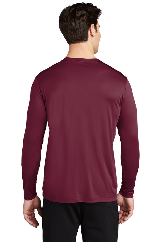 Sport-Tek Posi-UV Pro Long Sleeve Tee. ST420LS Cardinal