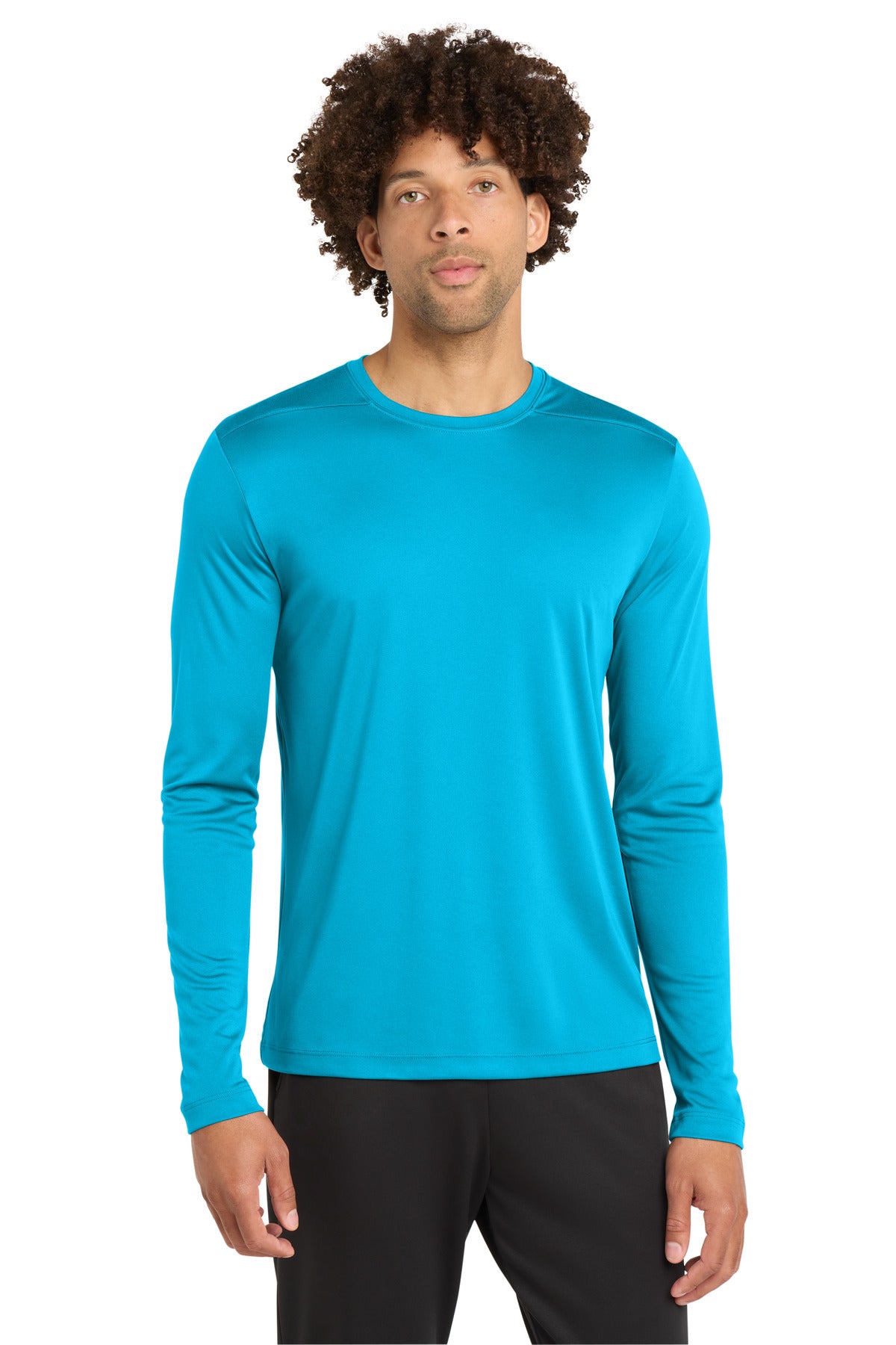 Sport-Tek Posi-UV Pro Long Sleeve Tee ST420LS Sapphire