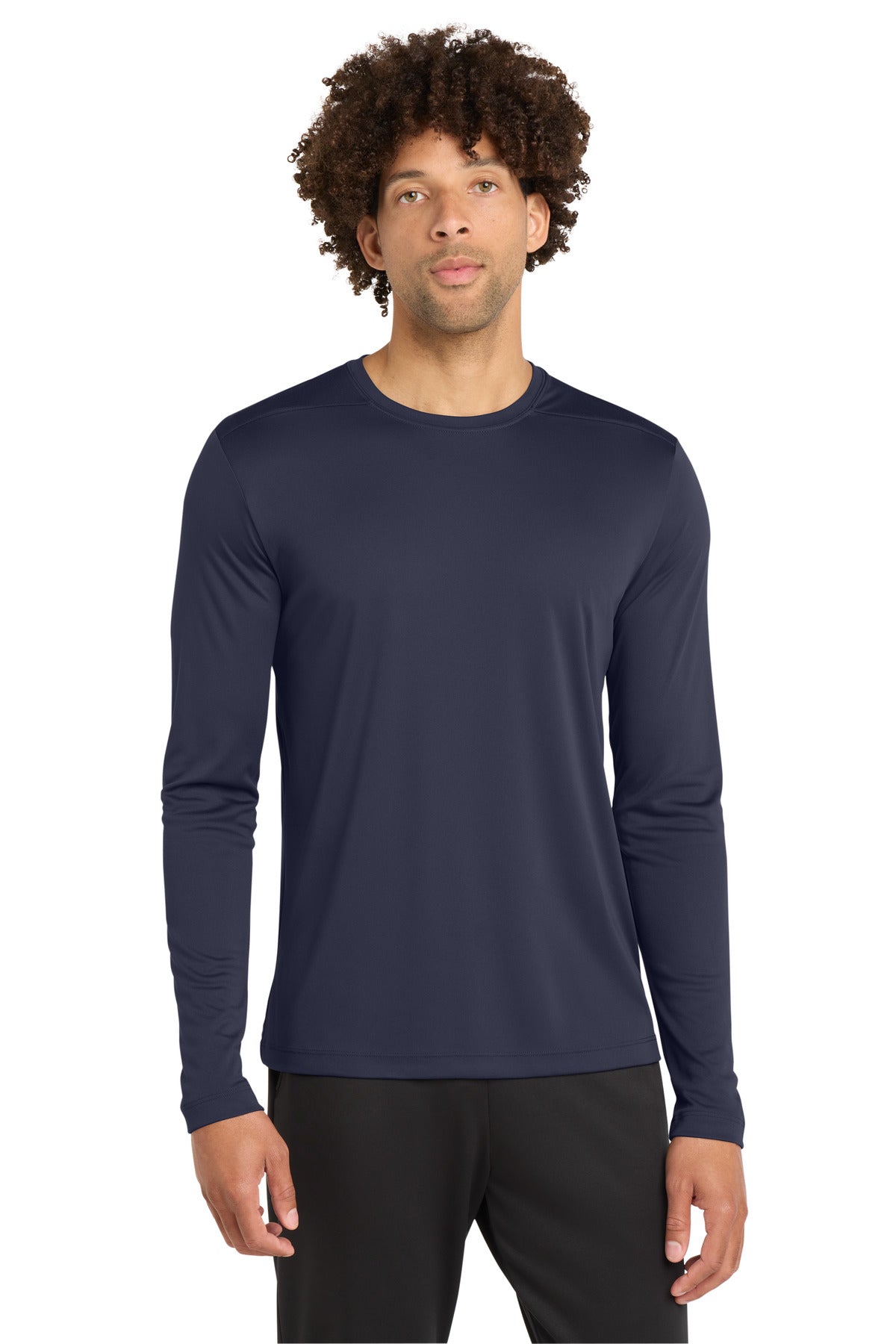 Sport-Tek Posi-UV Pro Long Sleeve Tee ST420LS True Navy