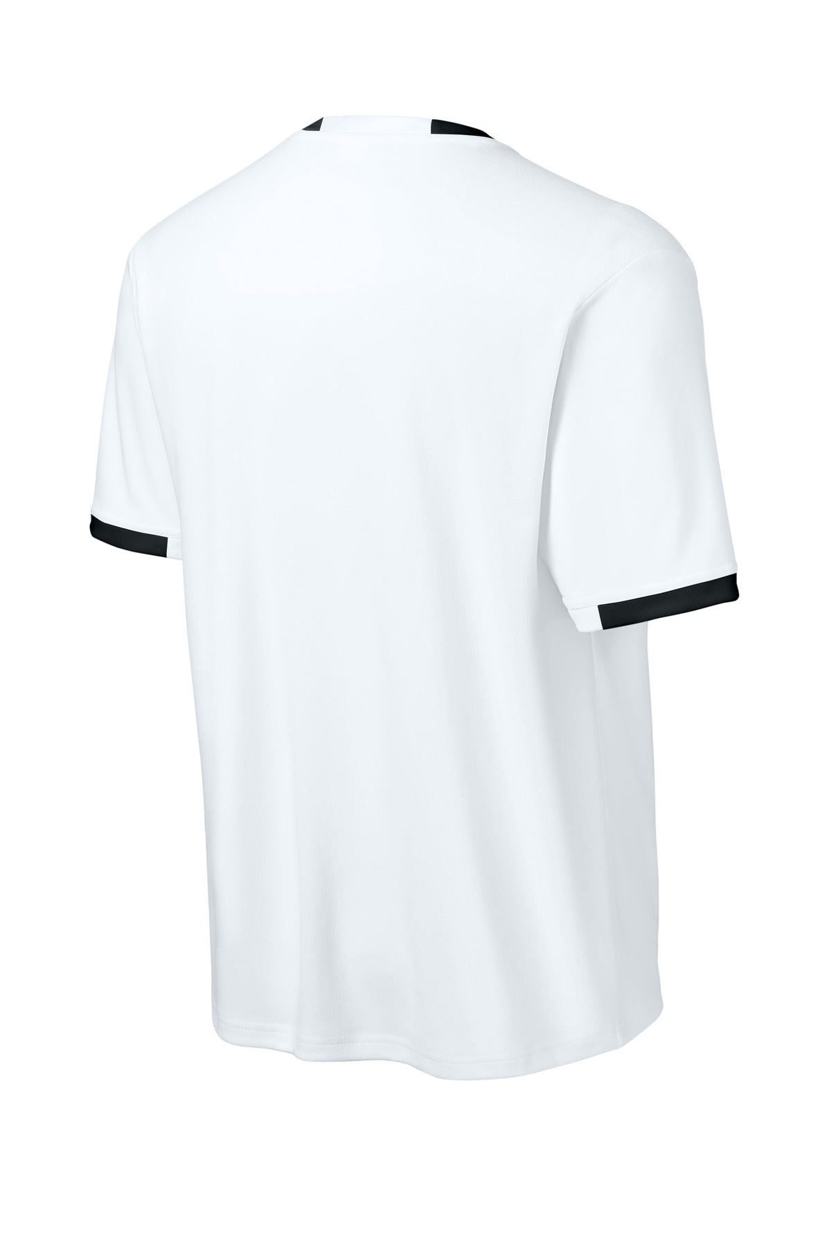 Sport-Tek Club Short Sleeve Crew ST440 White/ Black