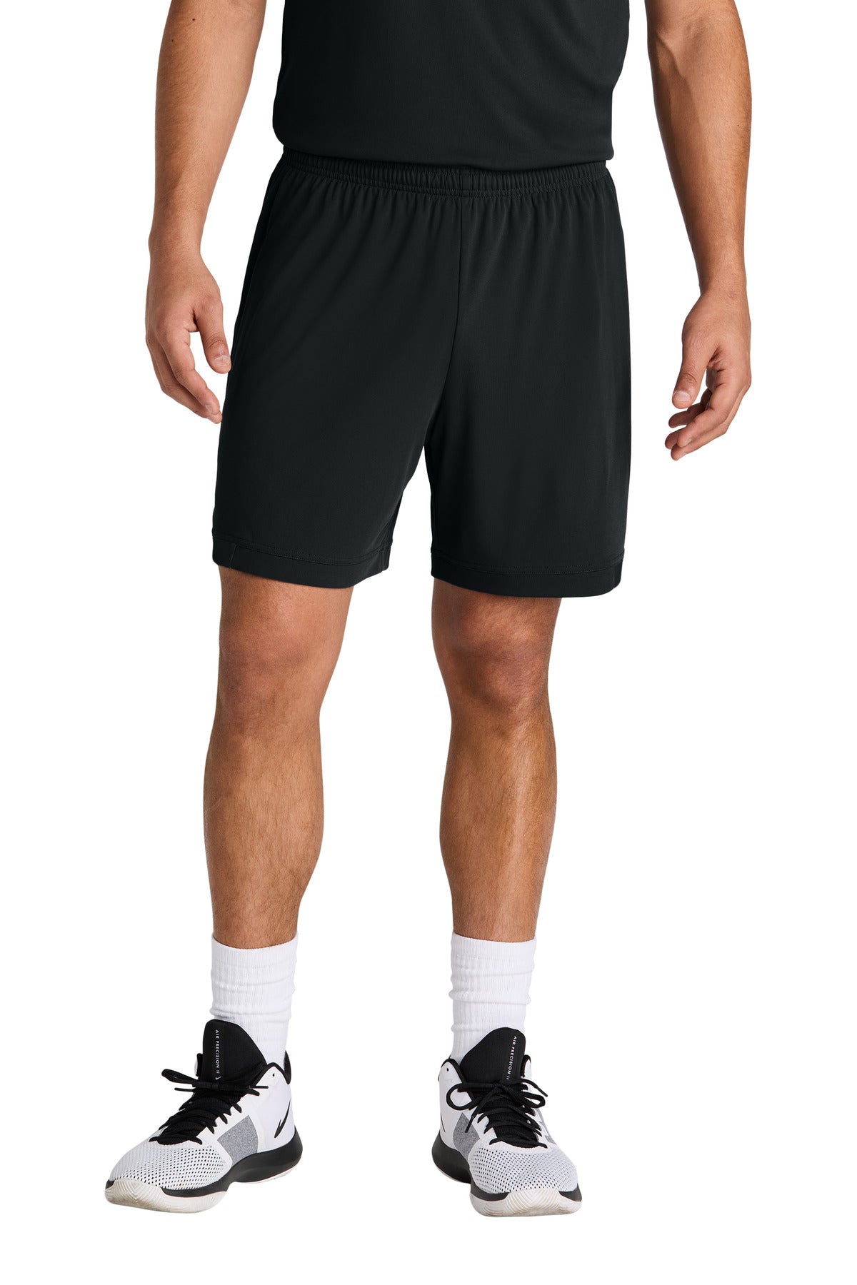 Sport-Tek Club 7 Short ST442 Black/ Black