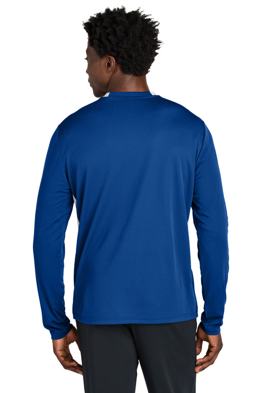 Sport-Tek Club 1/4-Zip Pullover ST443 True Royal/ White