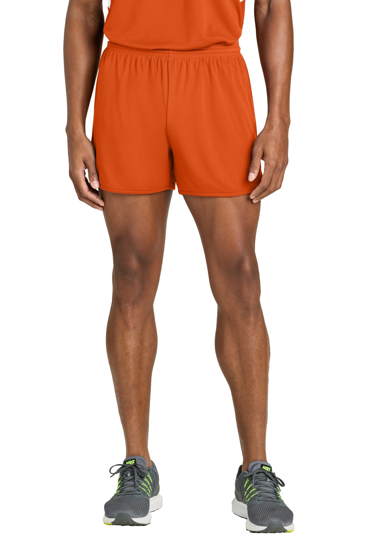 Sport-Tek Club 4 Track Short ST447 Deep Orange