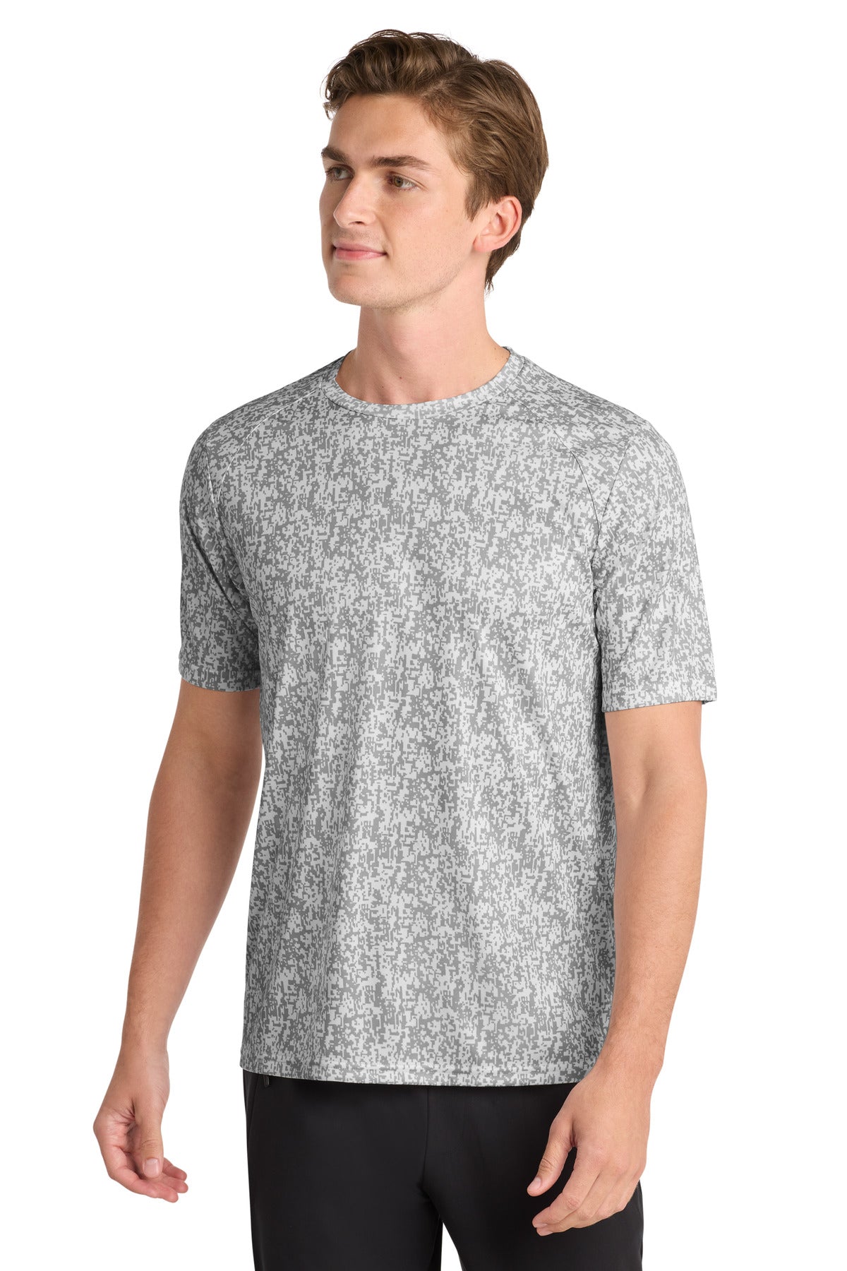 Sport-Tek Digi Camo Tee ST460 White