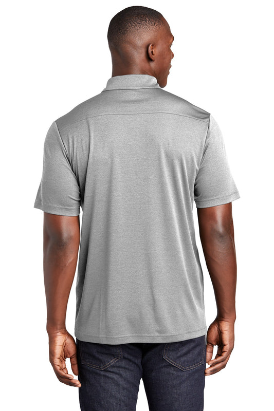 Sport-Tek Endeavor Polo. ST467 Light Grey Heather