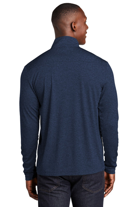 Sport-Tek Endeavor 1/2-Zip Pullover. ST469 Dark Royal Heather