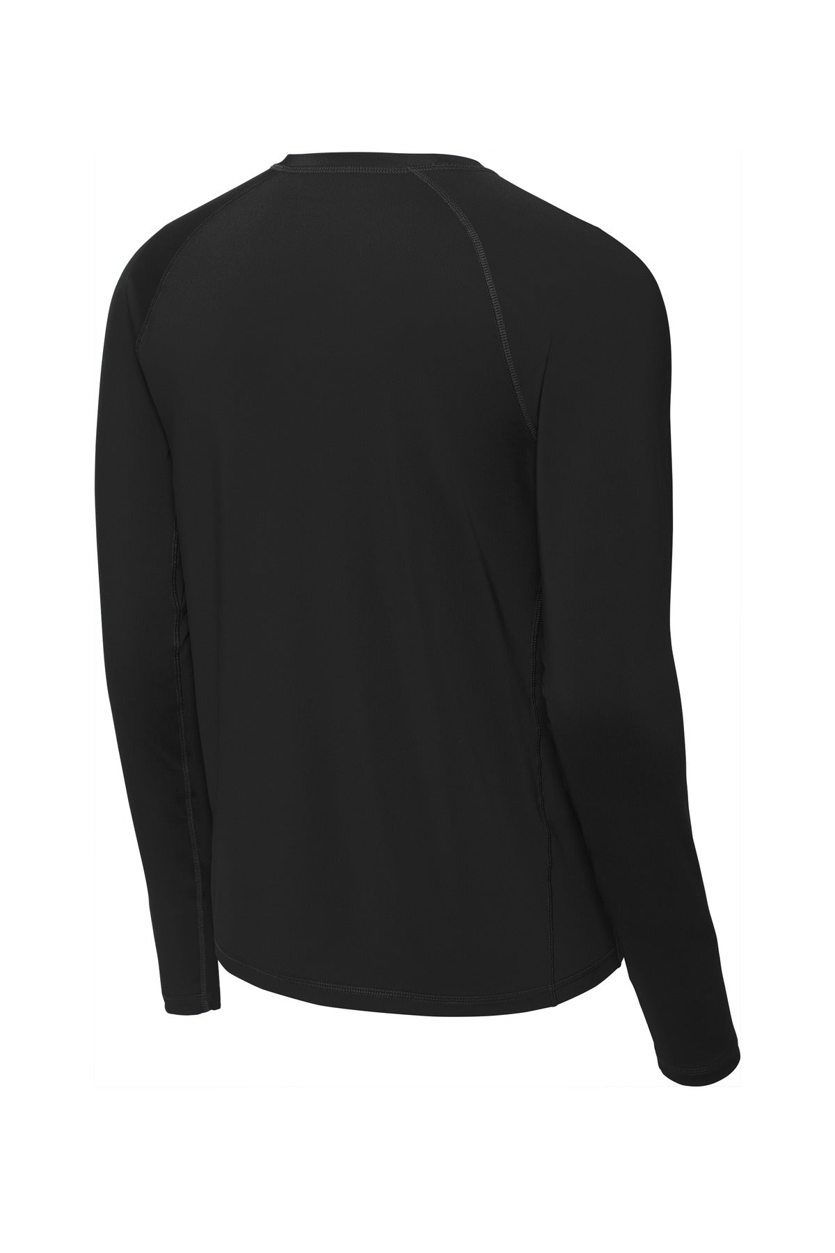 Sport-Tek Long Sleeve Rashguard Tee. ST470LS Black