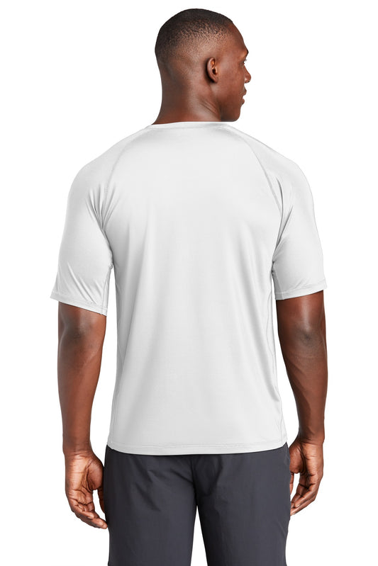 Sport-Tek Rashguard Tee. ST470 White