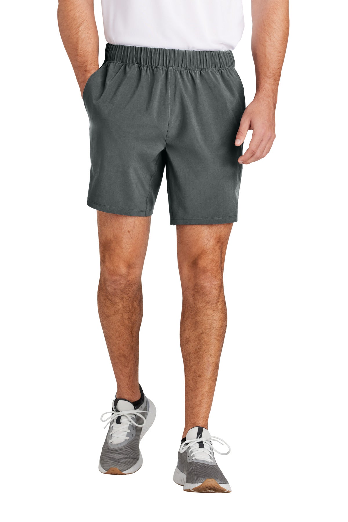 Sport-Tek Repeat 7 Short ST485 Iron Grey