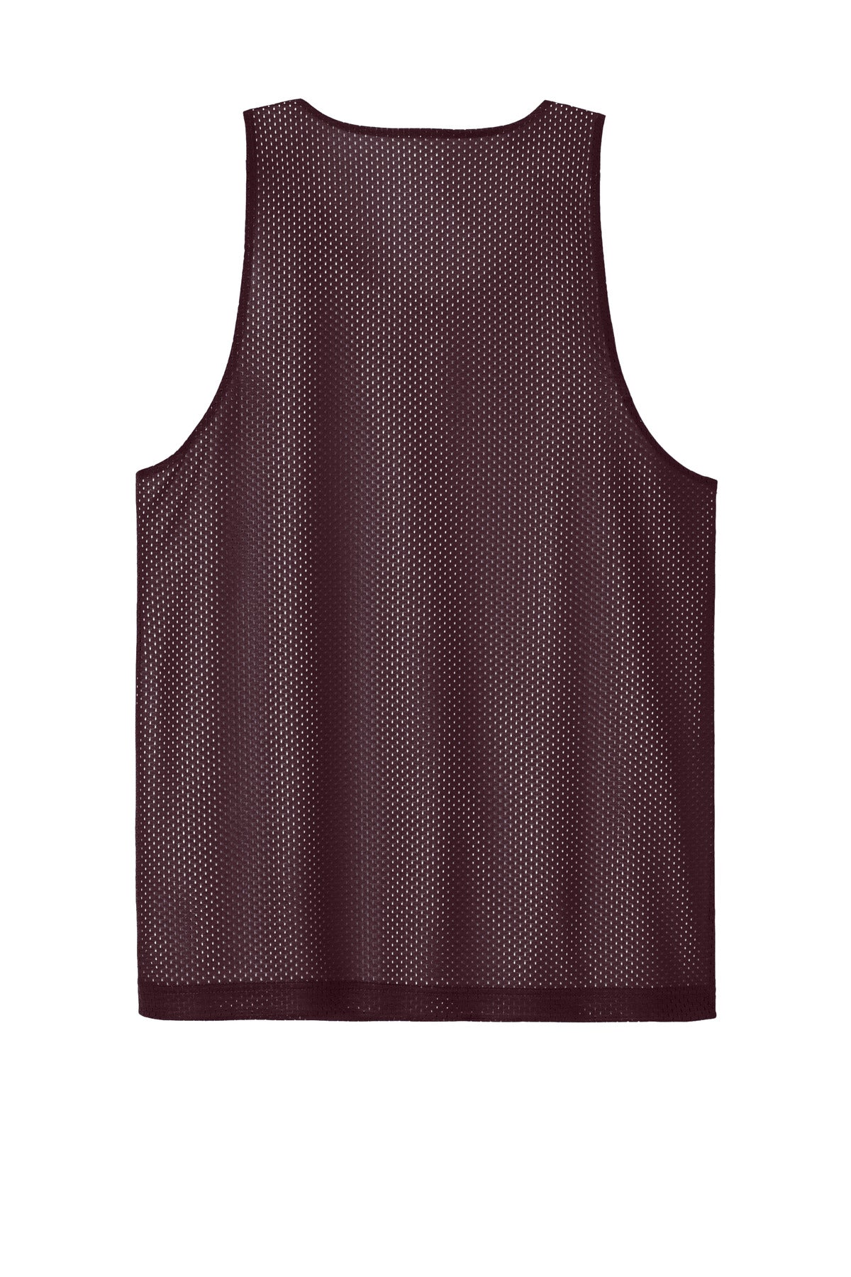Sport-Tek PosiCharge Reversible Mesh Tank ST5000 Maroon/ White