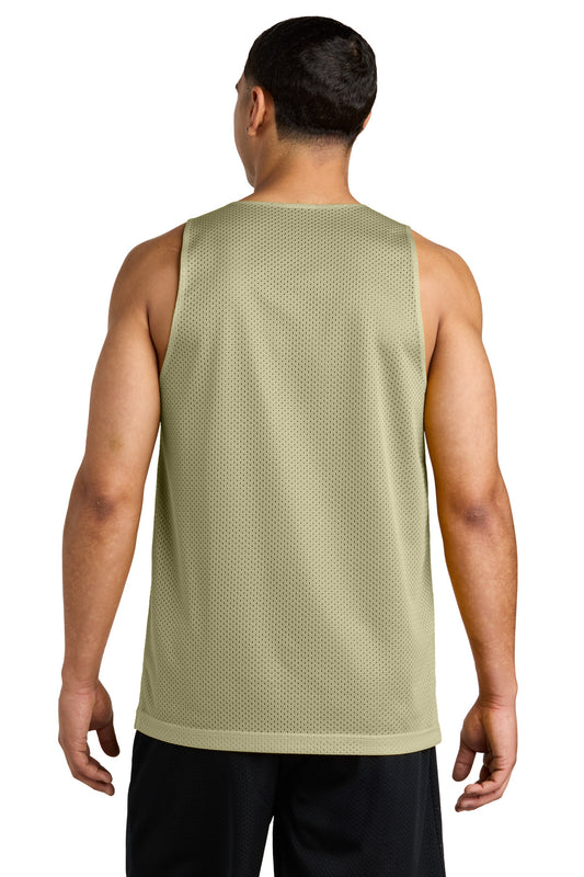 Sport-Tek PosiCharge Reversible Mesh Tank ST5000 Vegas Gold/ Black