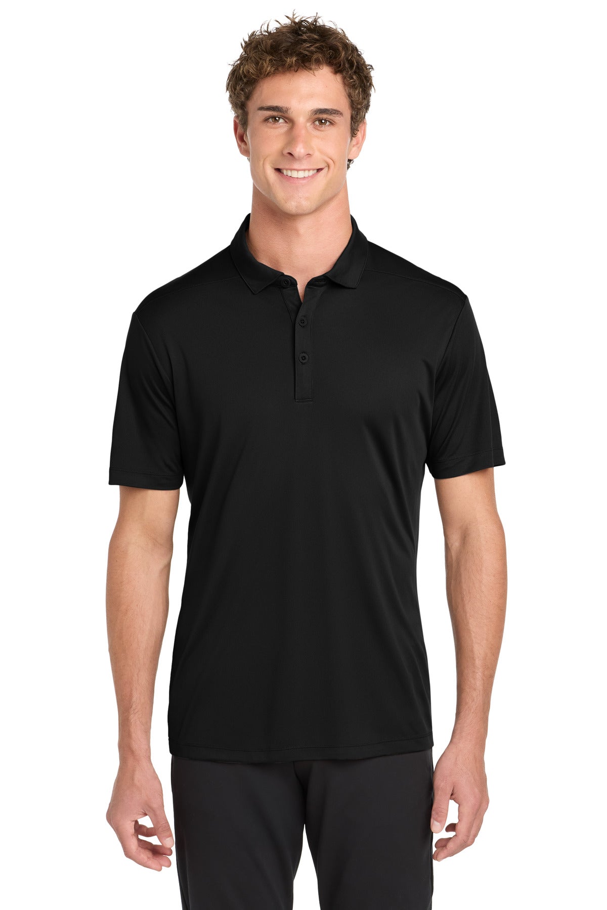 Sport-Tek Posi-UV Pro Polo ST520 Black