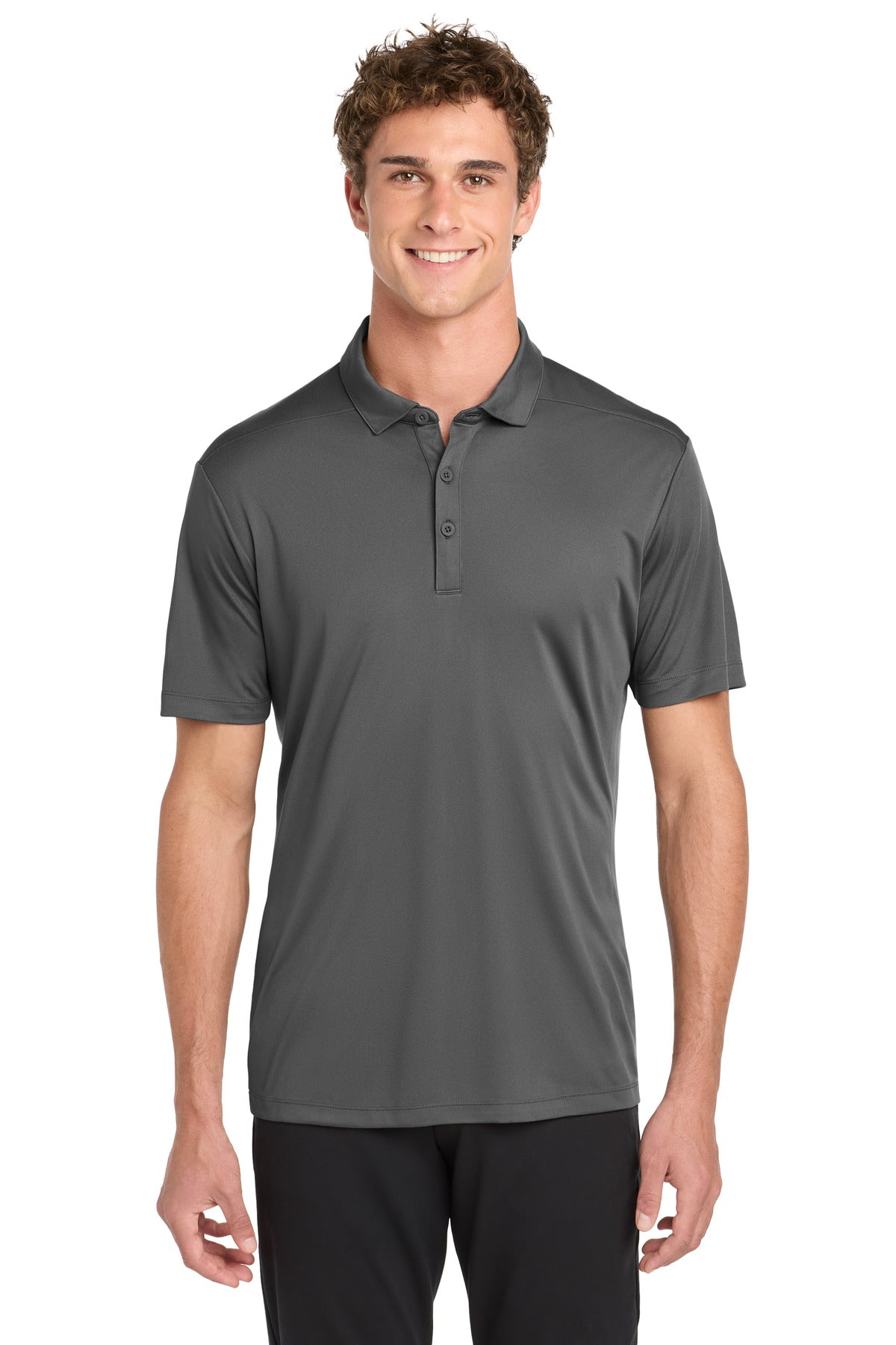 Sport-Tek Posi-UV Pro Polo ST520 Dark Smoke Grey