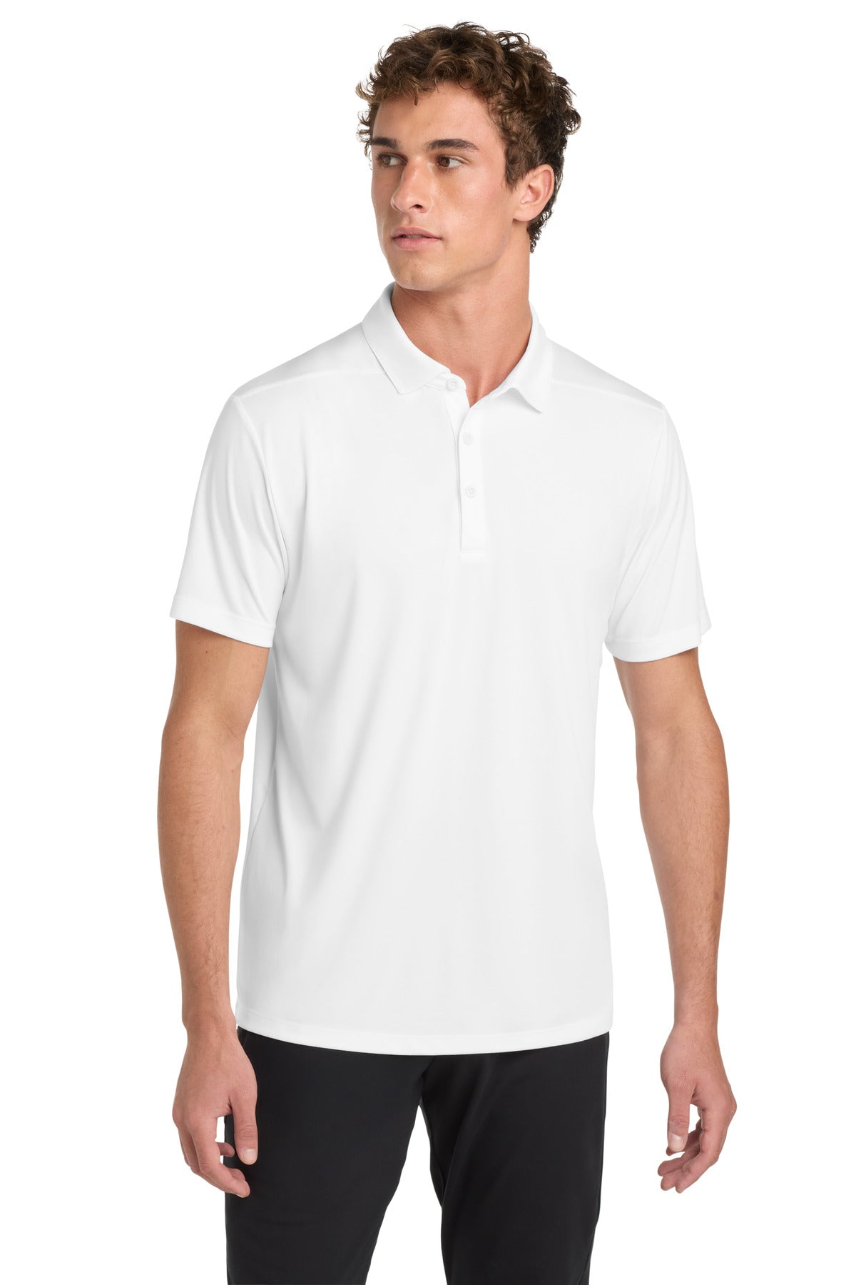 Sport-Tek Posi-UV Pro Polo ST520 White