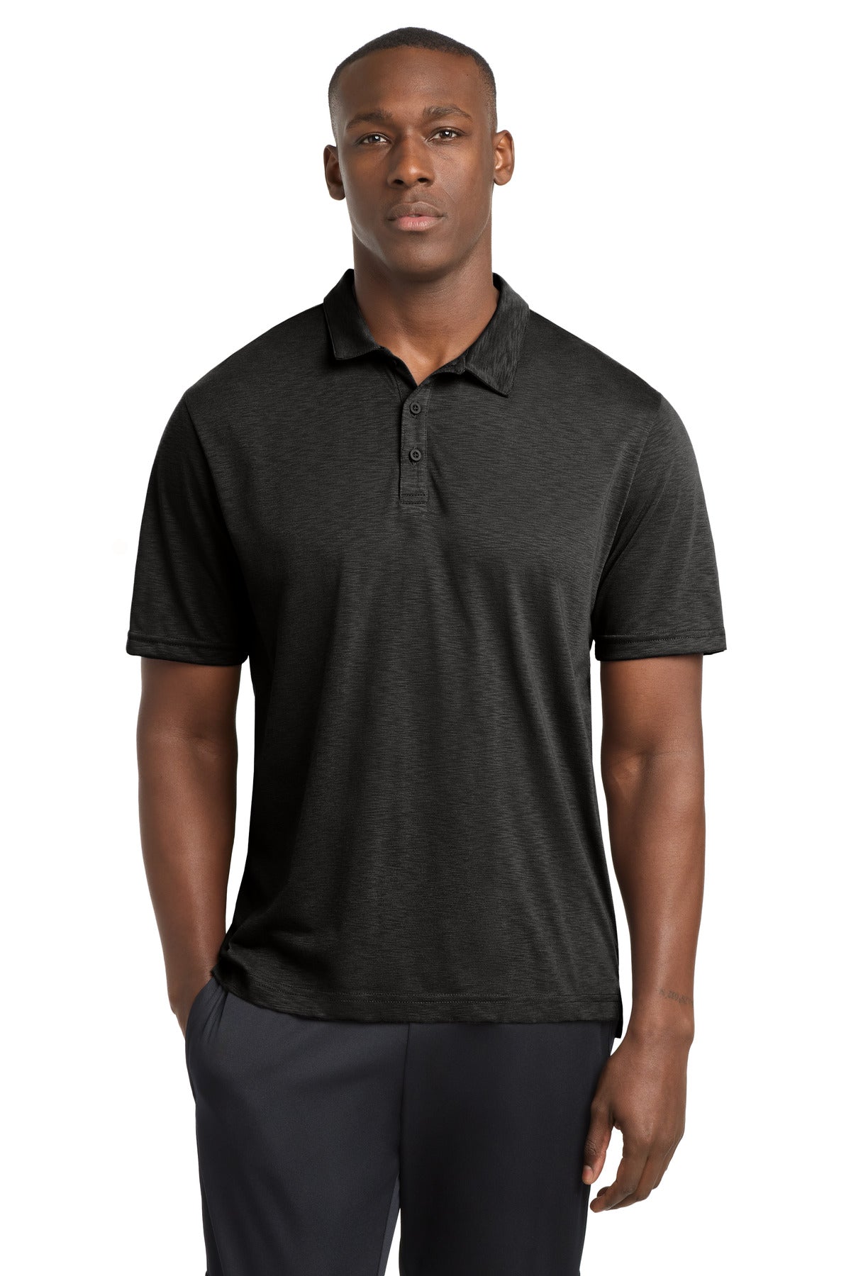 Sport-Tek PosiCharge Strive Polo ST530 Black
