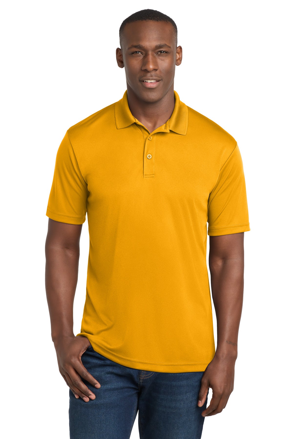 Sport-Tek PosiCharge Competitor Polo ST550 Gold