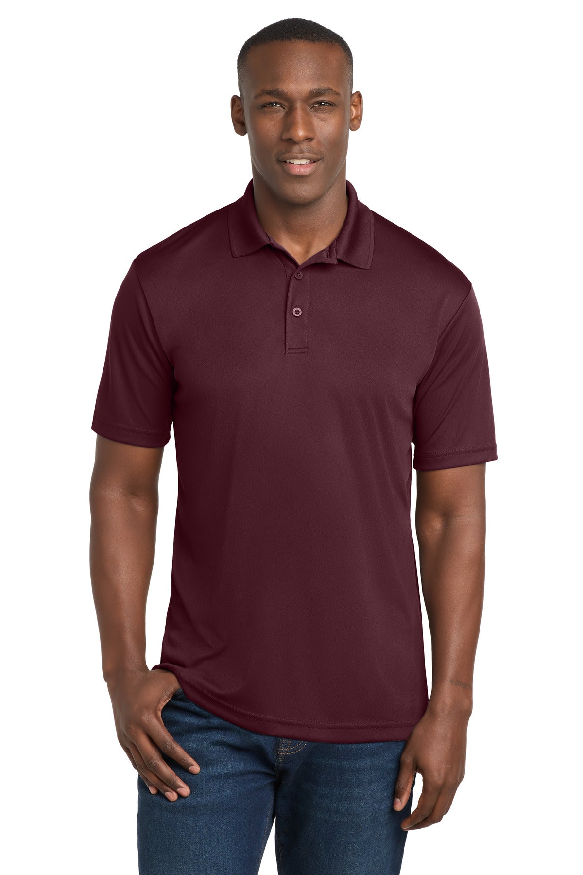 Sport-Tek PosiCharge Competitor Polo ST550 Maroon