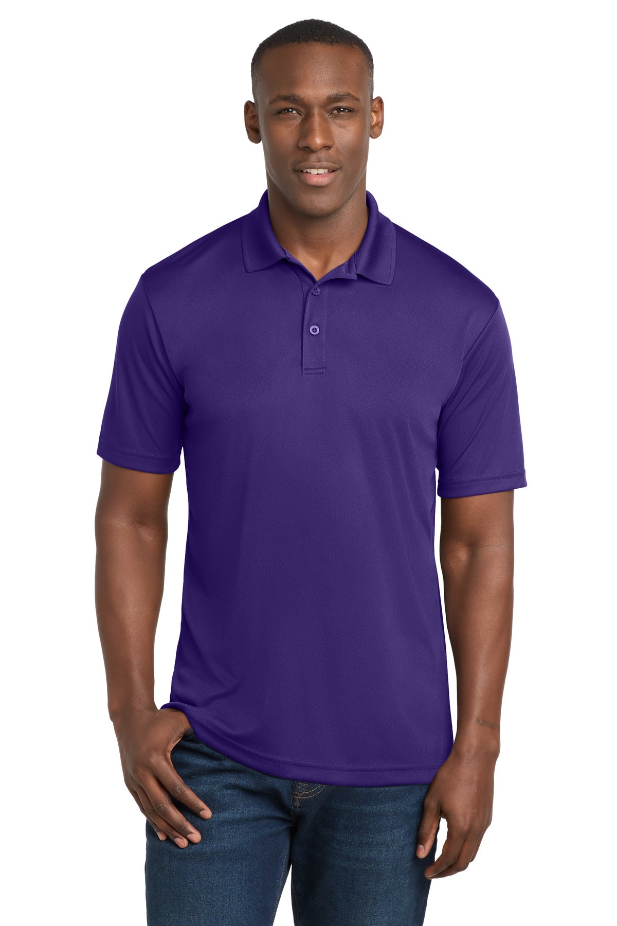 Sport-Tek PosiCharge Competitor Polo ST550 Purple