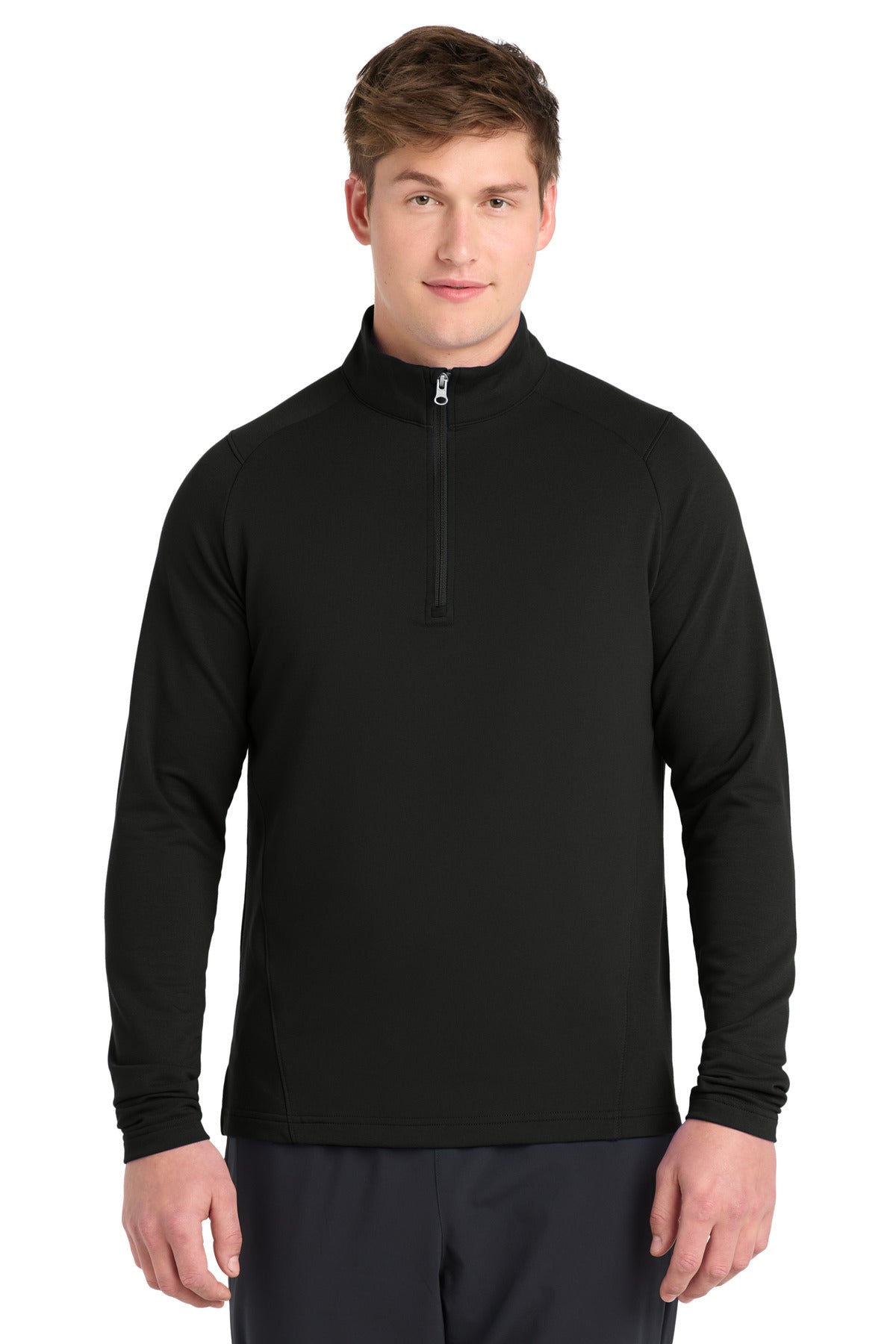 Sport-Tek Sport-Wick Flex Fleece 1/4-Zip ST561 Black