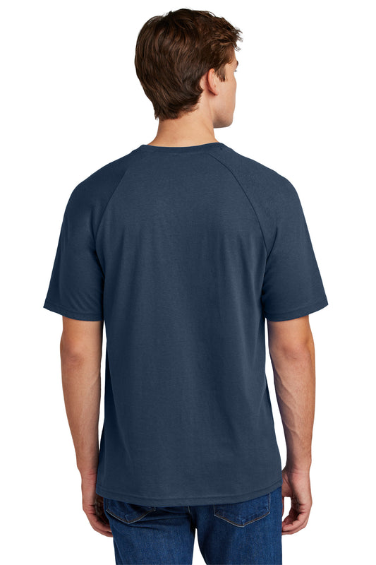 Sport-Tek Halftime Raglan Tee ST6040 True Navy