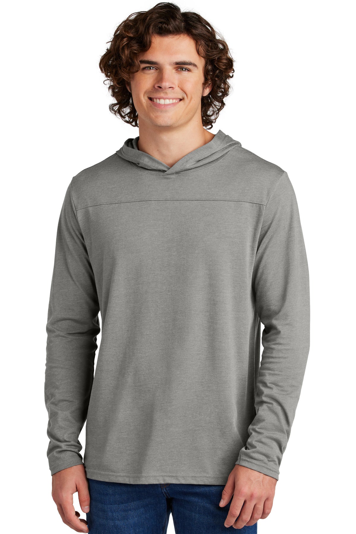 Sport-Tek Halftime Long Sleeve Hoodie ST6044 Vintage Heather