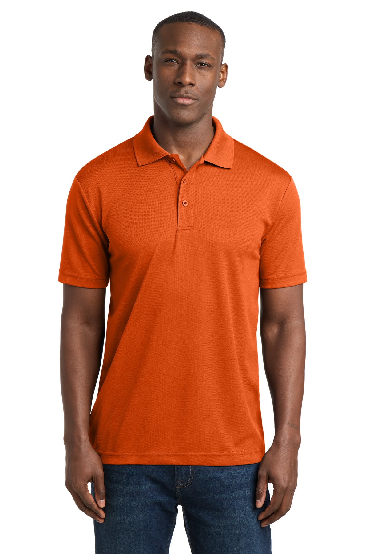 Sport-Tek PosiCharge RacerMesh Polo ST640 Deep Orange