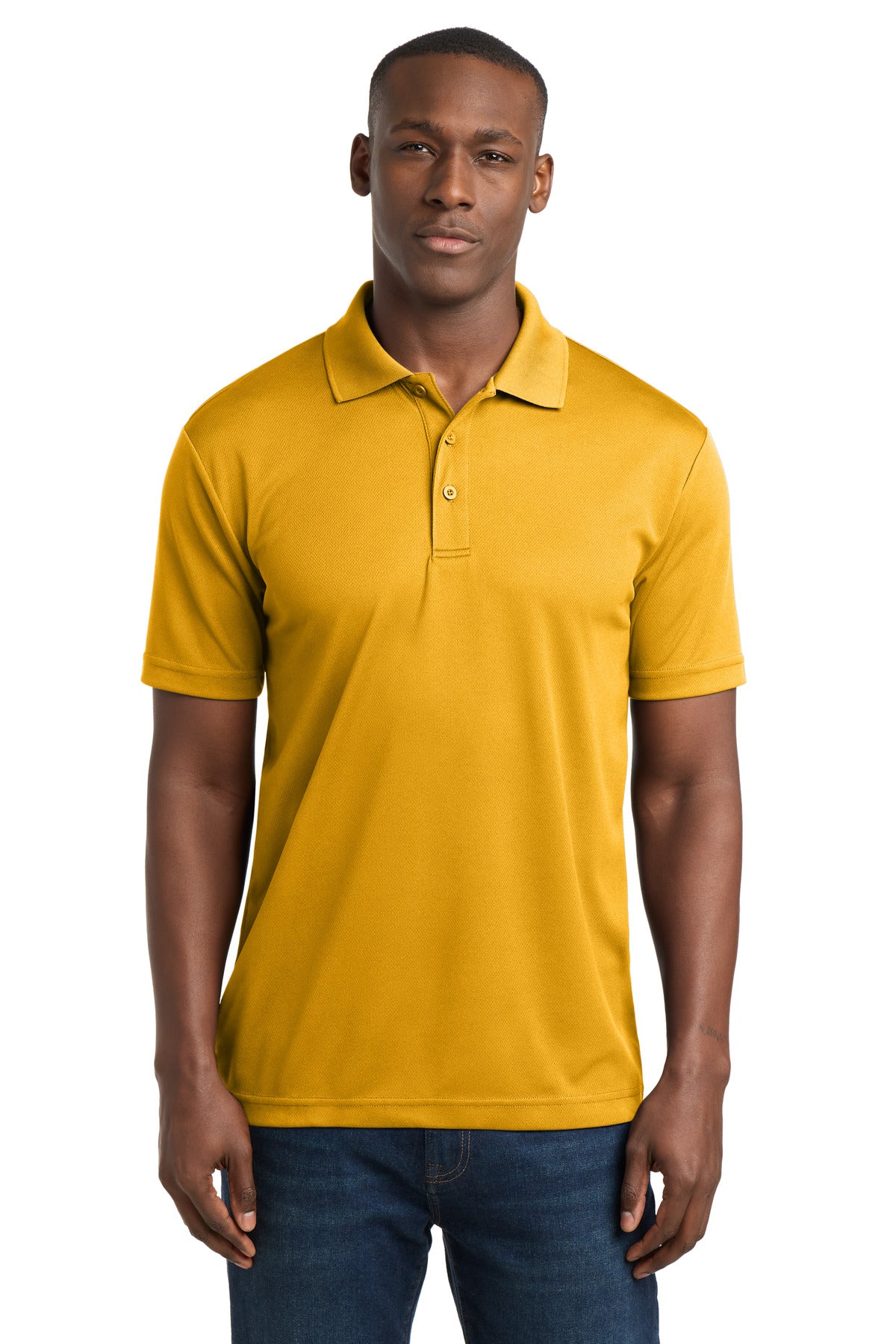 Sport-Tek PosiCharge RacerMesh Polo ST640 Gold