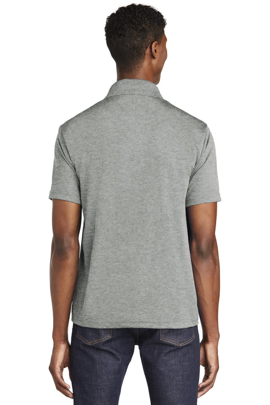 Sport-Tek PosiCharge RacerMesh Polo. ST640 Grey Heather