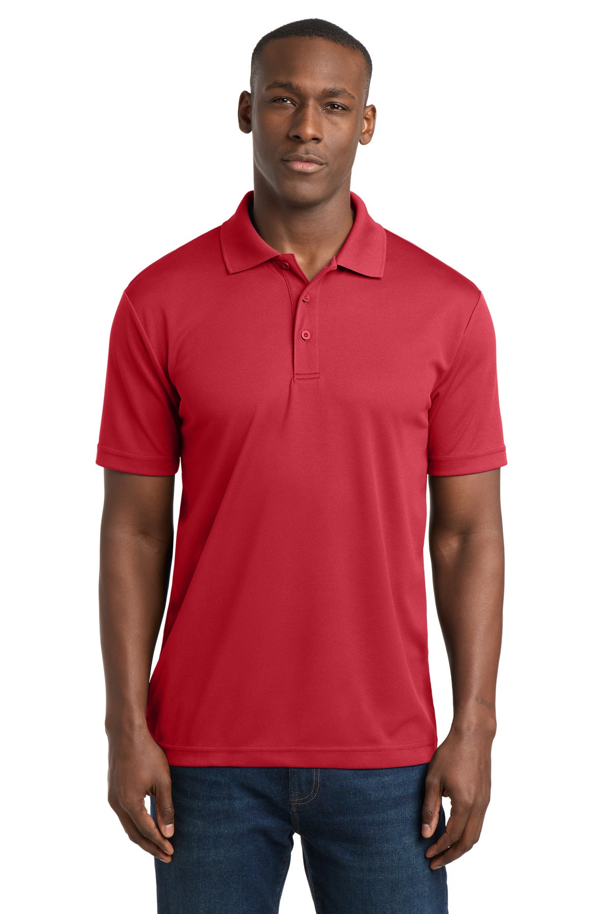 Sport-Tek PosiCharge RacerMesh Polo ST640 True Red