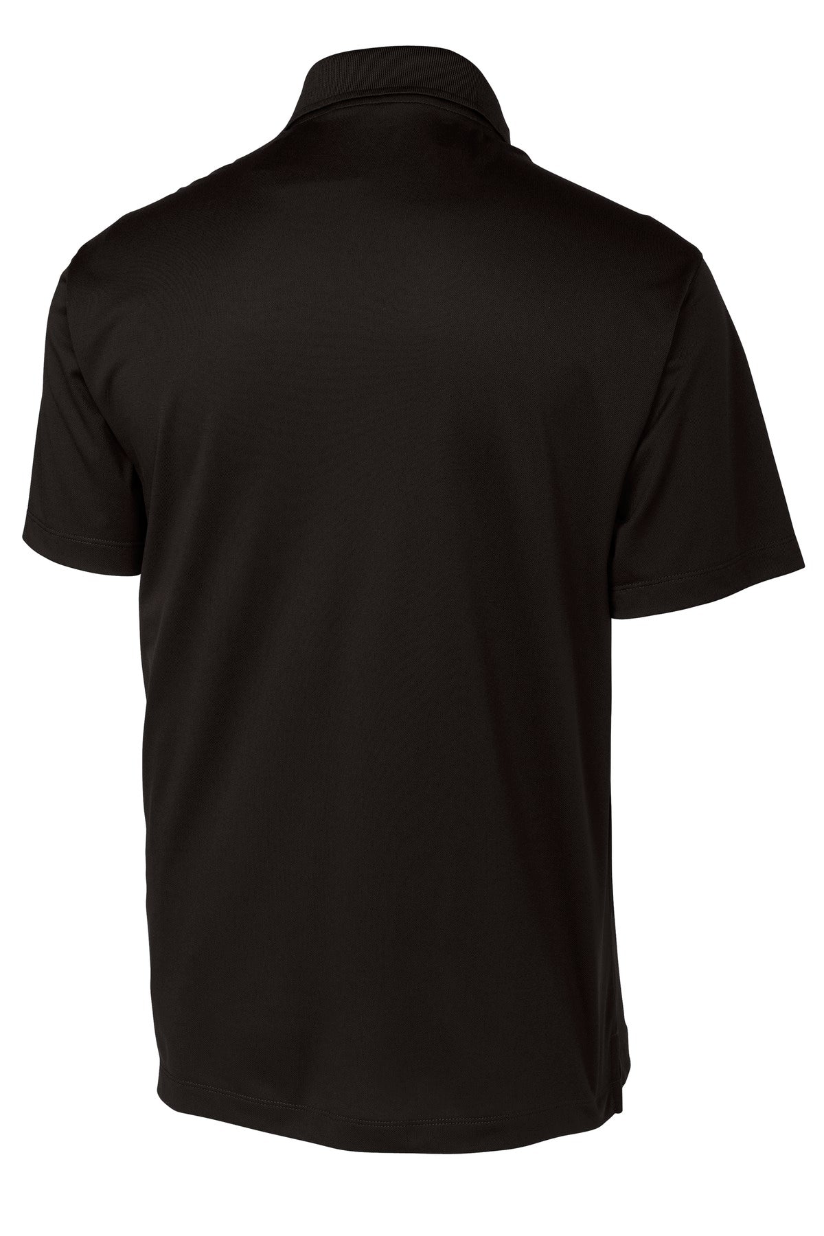 Sport-Tek Micropique Sport-Wick Pocket Polo. ST651 Black