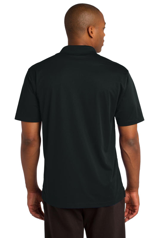 Sport-Tek Micropique Sport-Wick Pocket Polo. ST651 Black