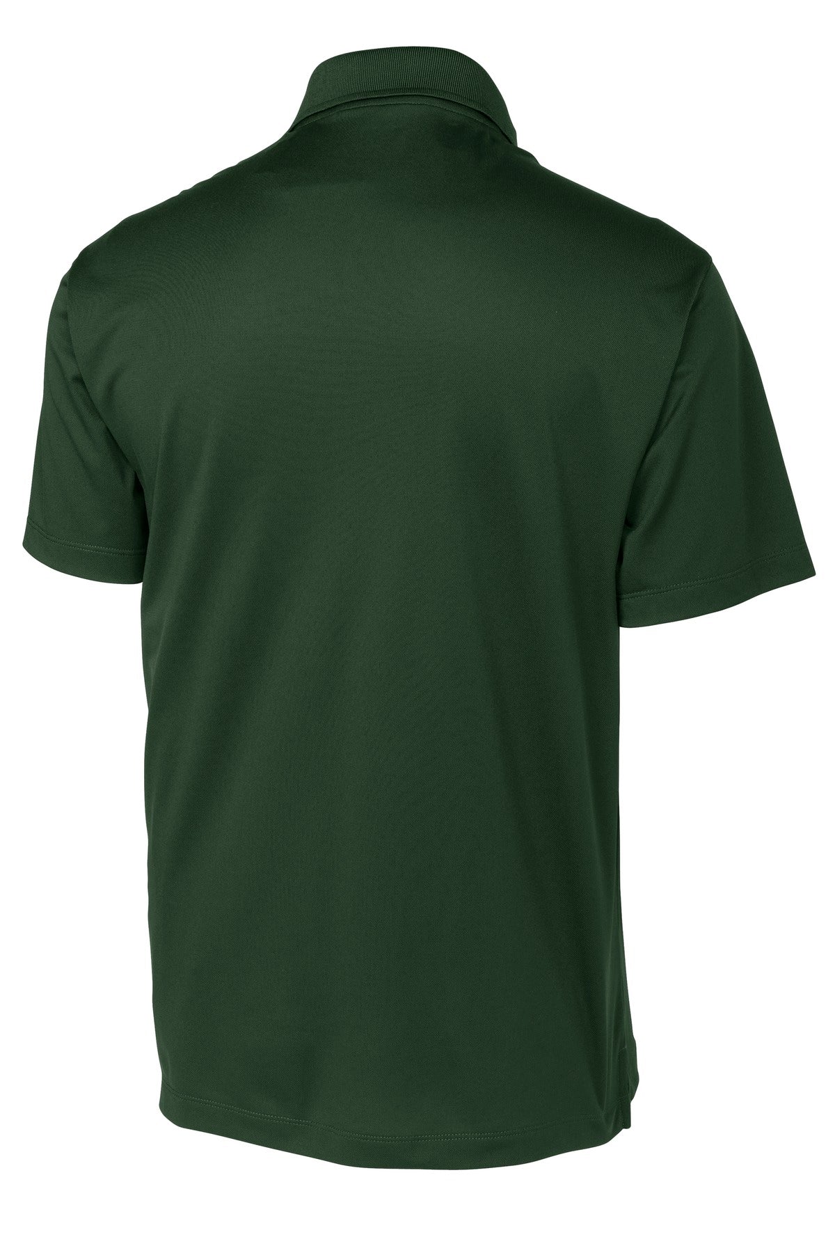 Sport-Tek Micropique Sport-Wick Pocket Polo. ST651 Forest Green