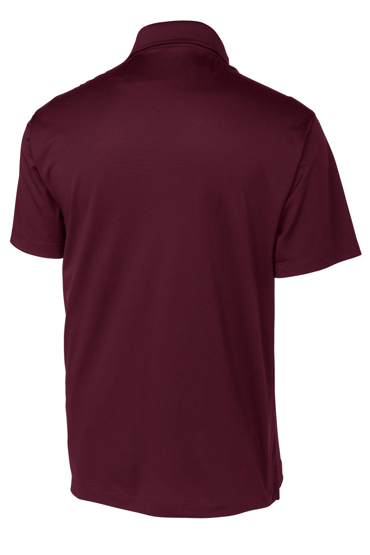 Sport-Tek Micropique Sport-Wick Pocket Polo. ST651 Maroon