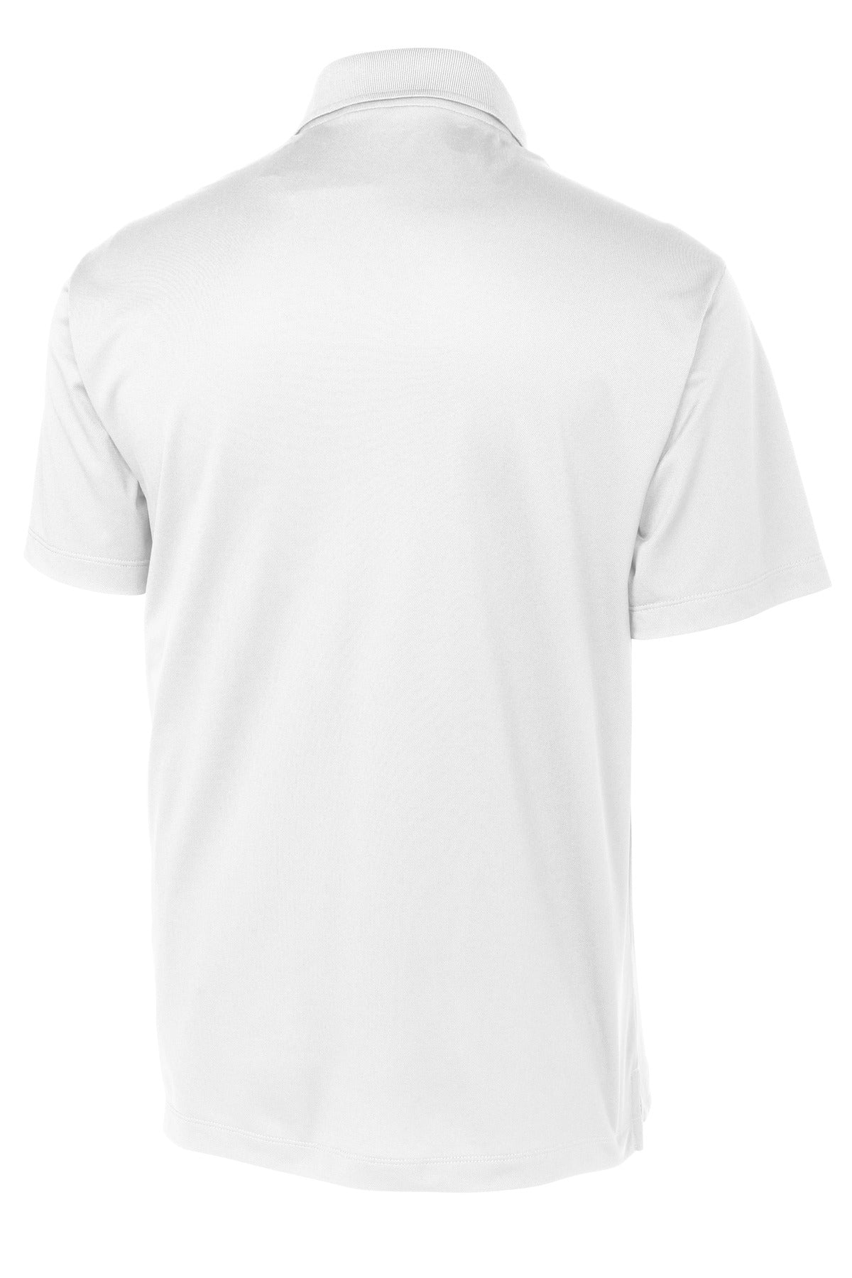 Sport-Tek Micropique Sport-Wick Pocket Polo. ST651 White