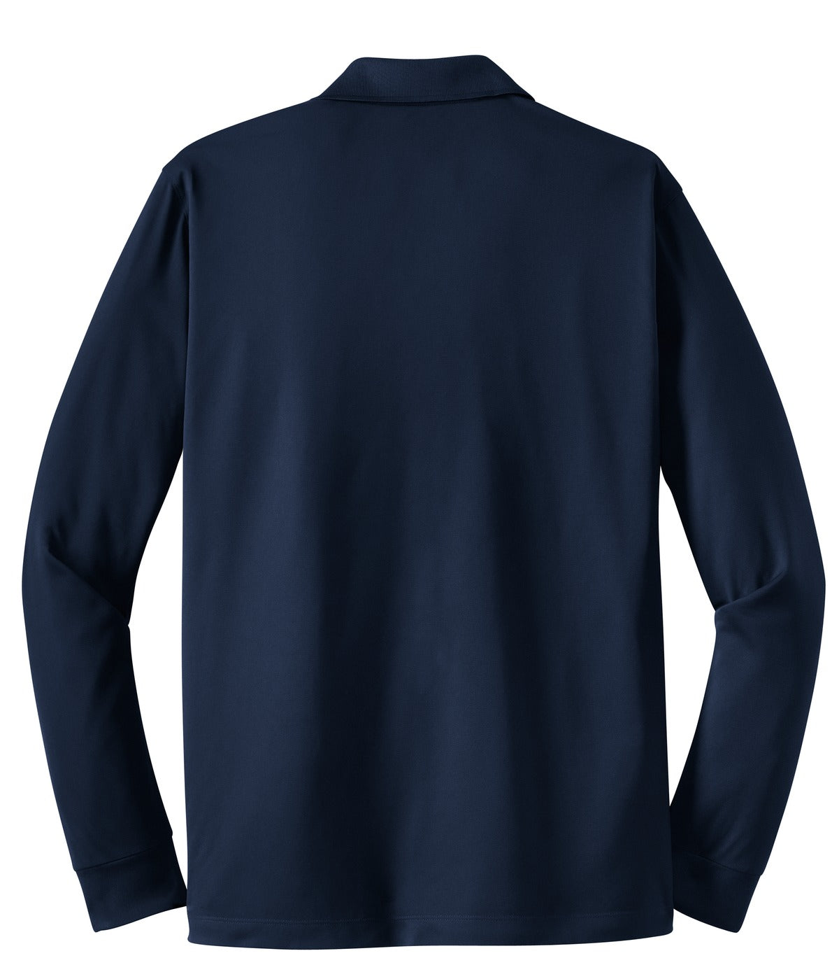 Sport-Tek Long Sleeve Micropique Sport-Wick Polo. ST657 True Navy