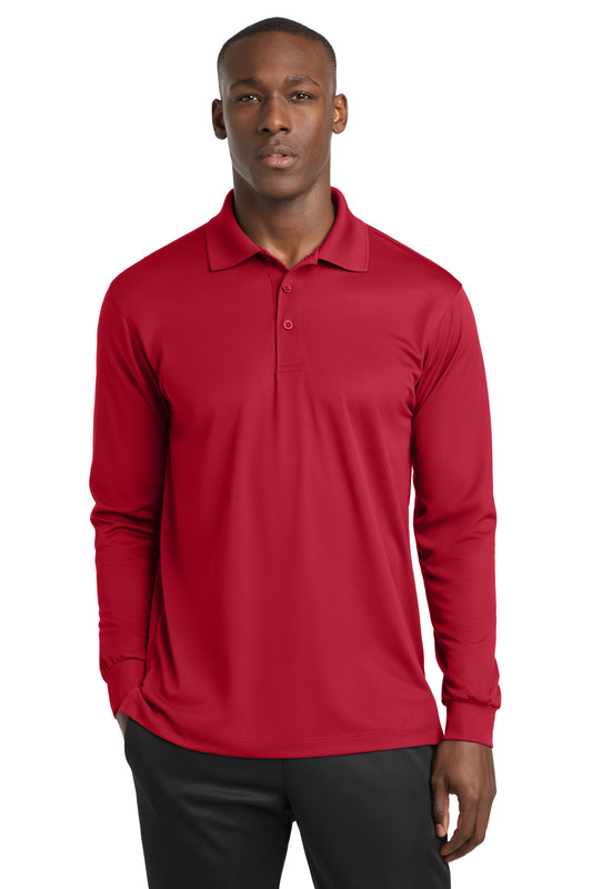 Sport-Tek Long Sleeve Micropique Sport-Wick Polo